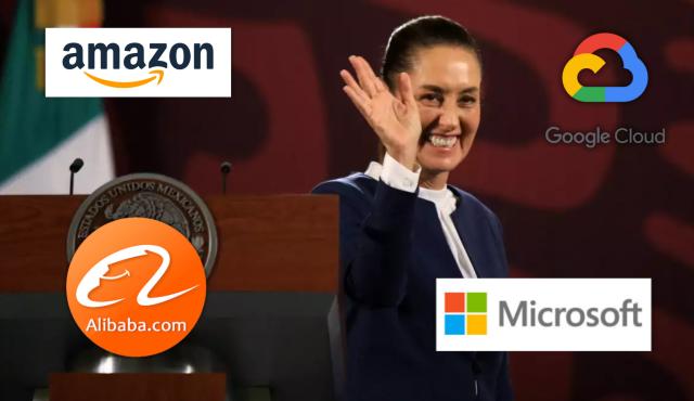 El mercado de servicios en la nube en México se ha convertido en un campo de competencia clave para gigantes tecnológicos como Alibaba y Amazon.
 