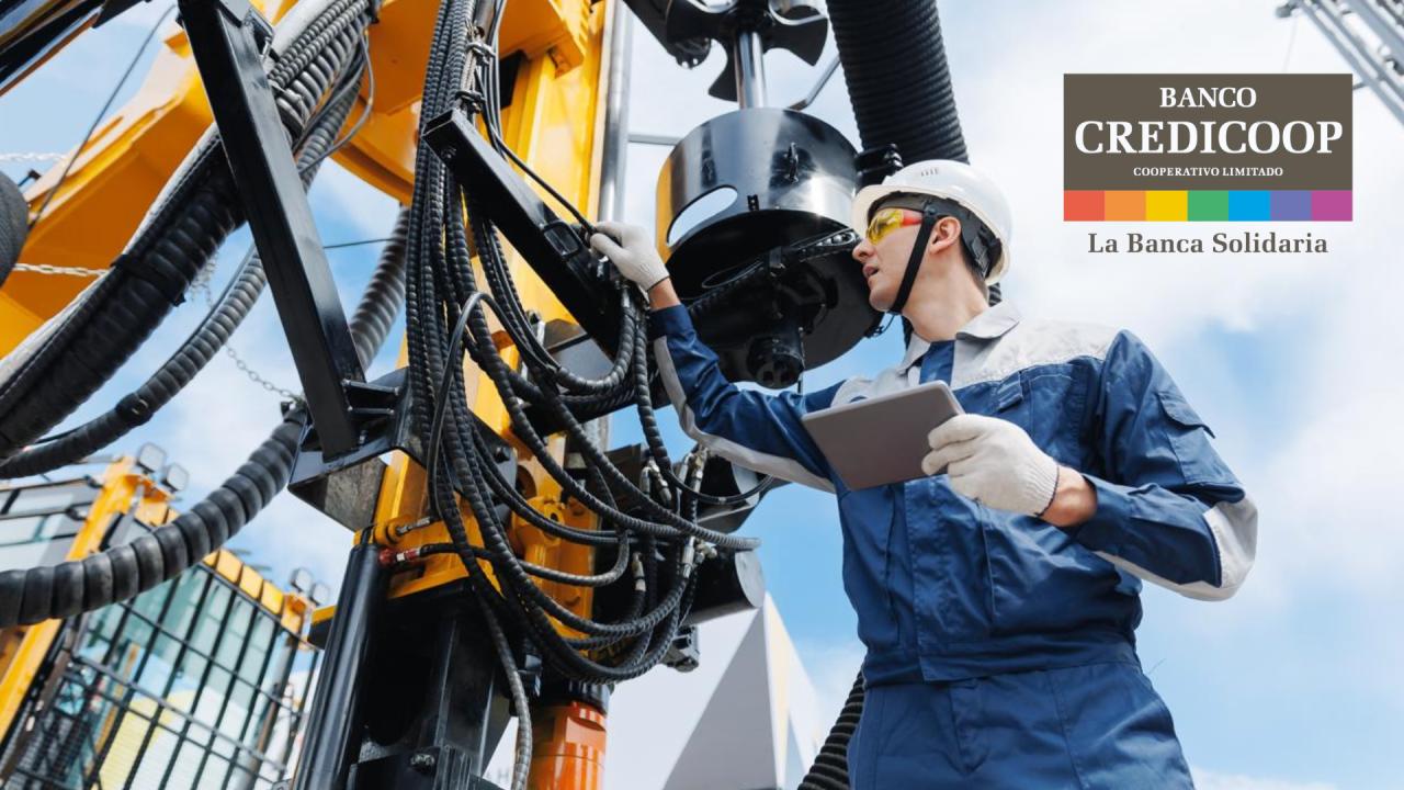 Banco Credicoop continúa fortaleciendo su compromiso con el desarrollo económico sustentable, ofreciendo soluciones financieras pensadas para los sectores de Minería y Energía. La entidad cooperativa presenta opciones de financiación con condiciones flexibles, diseñadas para facilitar el acceso de las PyMEs a los recursos necesarios para potenciar su actividad y modernizar sus procesos.