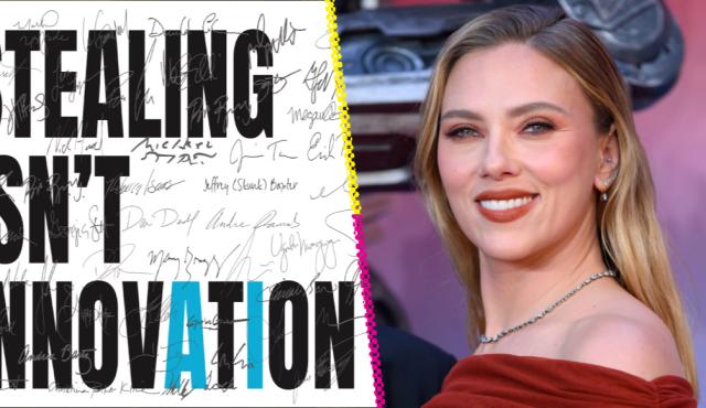 Hollywood volvió a ponerse en pie de guerra contra la Inteligencia Artificial. En enero de 2026, más de 800 actores, músicos, guionistas y escritores lanzaron una campaña pública bajo el lema “Stealing Isn’t Innovation” (Robar no es innovación), acusando a las grandes empresas tecnológicas de entrenar sistemas de IA con obras protegidas por derechos de autor sin consentimiento ni compensación.