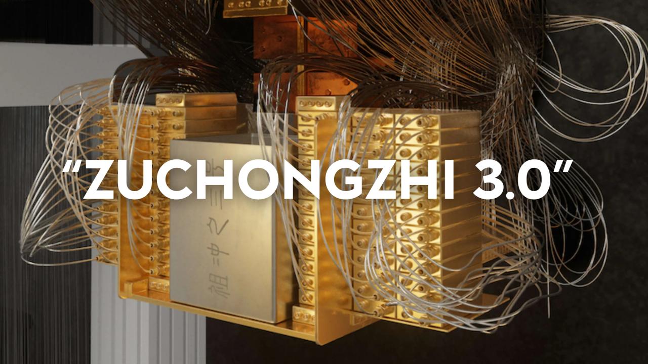 China ha dado un nuevo golpe en la carrera por la supremacía cuántica con la presentación de “Zuchongzhi 3.0”, un procesador cuántico de 105 qubits que deja atrás a los últimos desarrollos de Google, superando su rendimiento en un millón de veces.