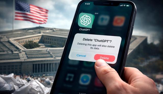 Un acuerdo entre OpenAI y el gobierno de Estados Unidos provocó una reacción inmediata entre usuarios de la app. Las desinstalaciones crecieron de forma abrupta y miles de personas cancelaron sus suscripciones en medio de un debate global sobre el uso militar de la Inteligencia Artificial.
