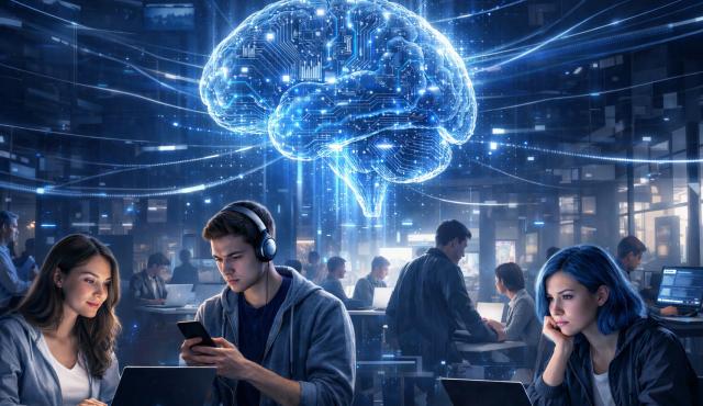 Un estudio internacional de Gallup, junto con la Walton Family Foundation y GSV Ventures, revela una paradoja generacional: más de la mitad de los jóvenes ya utiliza Inteligencia Artificial de forma semanal o diaria, pero el entusiasmo cae y aumentan las preocupaciones sobre cómo esta tecnología puede afectar habilidades como el pensamiento crítico, la creatividad y el aprendizaje.