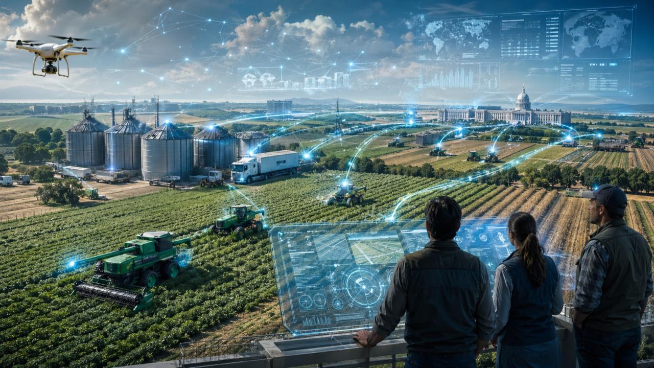 La decisión del Departamento de Agricultura de Estados Unidos (USDA) de firmar con Palantir Technologies un acuerdo por US$300 millones para modernizar la gestión del campo abre una señal estratégica para el agro global: la competitividad agrícola ya no depende solamente de semillas, maquinaria o clima, sino también de datos, IA y capacidad de gestión digital.