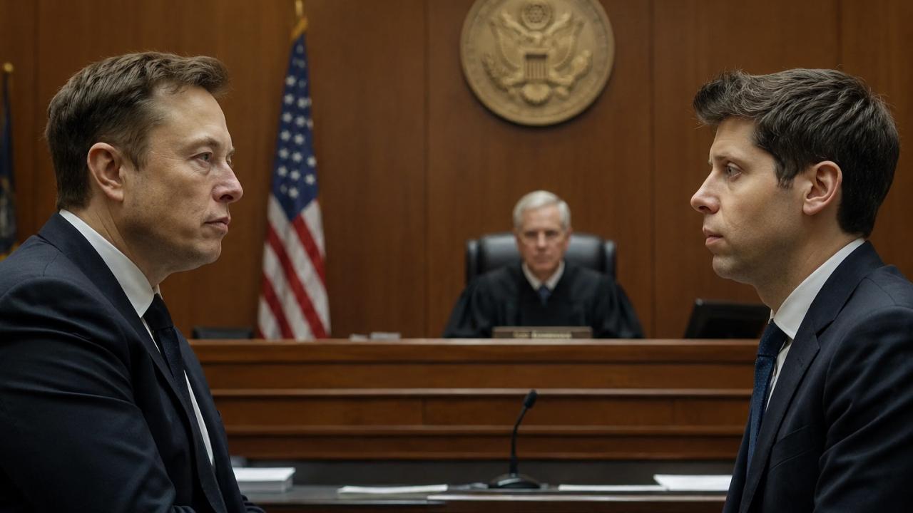 El tribunal federal de Oakland, California, es el epicentro de la batalla legal más importante en la historia de la Inteligencia Artificial. Elon Musk, el hombre más rico del mundo, se enfrenta a Sam Altman, el CEO de OpenAI y figura central del auge de la IA, en un juicio que podría redefinir el futuro de la tecnología, los límites de la filantropía corporativa y el destino de una empresa valorada en casi un billón de dólares.
