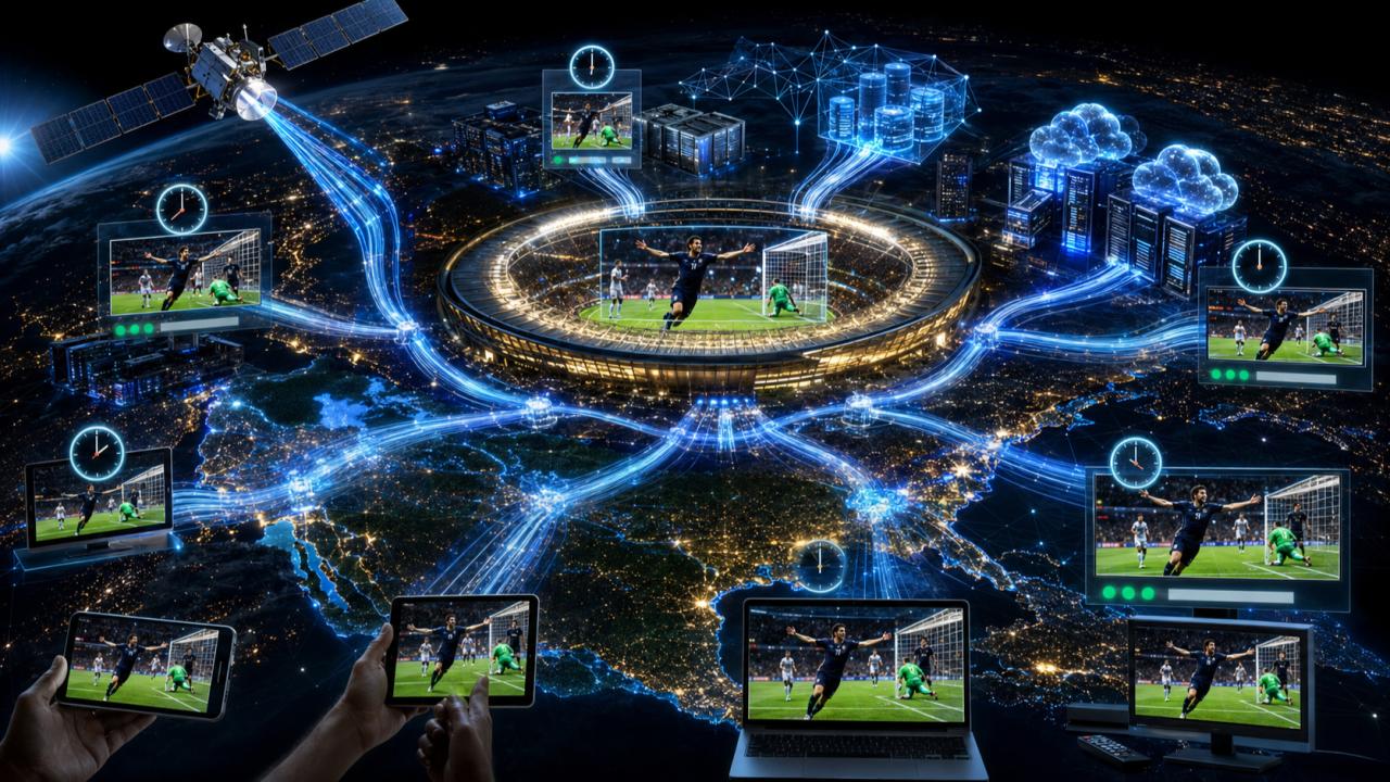 La latencia será uno de los factores tecnológicos clave del Mundial 2026. Un análisis de Inteligencia Argentina explica por qué un mismo gol puede verse con diferencias de hasta un minuto entre TV abierta, cable, satélite, streaming y plataformas FAST, y qué señales ofrecerán la experiencia más cercana al tiempo real.