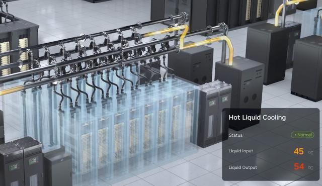 La compañía asegura que sus nuevos sistemas de infraestructura para Inteligencia Artificial pueden funcionar con refrigeración líquida a 45 °C, una temperatura superior a la de un jacuzzi. El objetivo: reducir el uso de chillers, bajar el consumo de agua y mejorar la eficiencia energética de las futuras “fábricas de IA”.