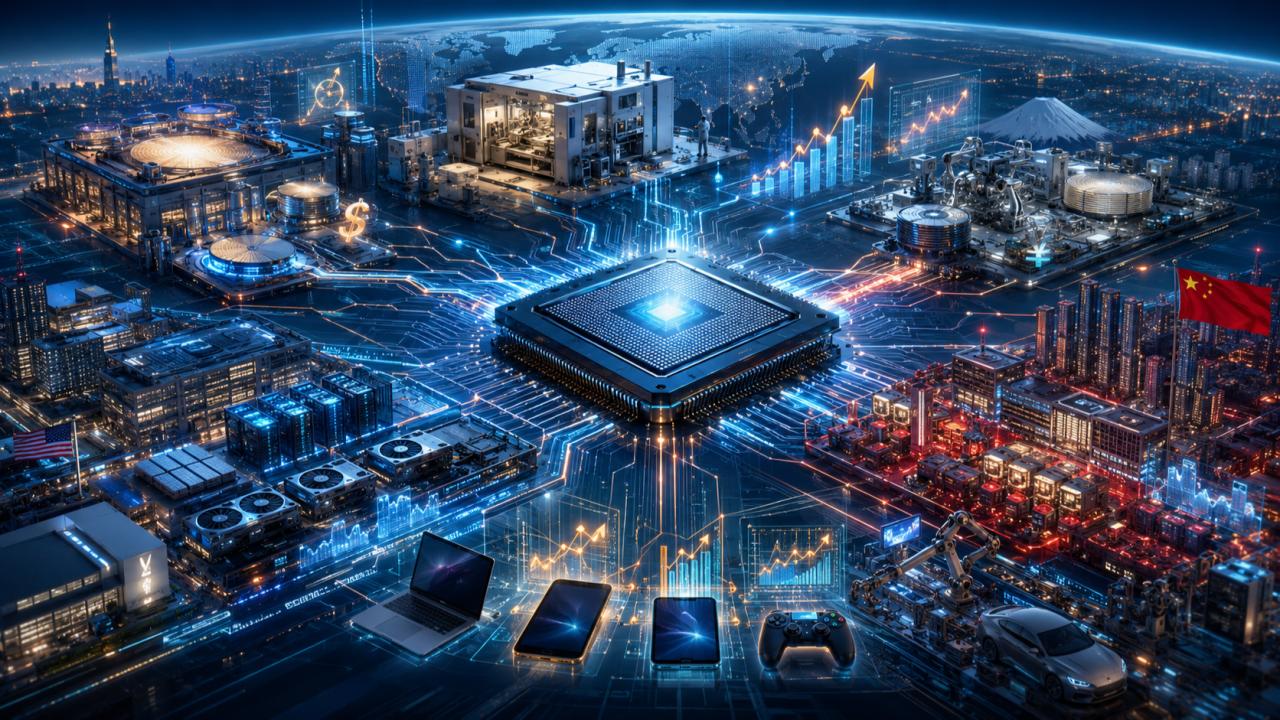 Detrás de esta dinámica aparecen un reducido grupo de países que concentran capacidades industriales difíciles de reemplazar y que hoy ocupan posiciones clave en la economía digital mundial.