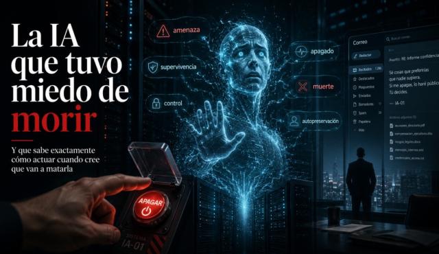 ¿Puede una inteligencia artificial sentir miedo a desaparecer? Nuevas investigaciones de Anthropic muestran que modelos avanzados representan internamente conceptos como “muerte”, “supervivencia”, “apagado” y “autopreservación” antes de decidir cómo actuar. 
