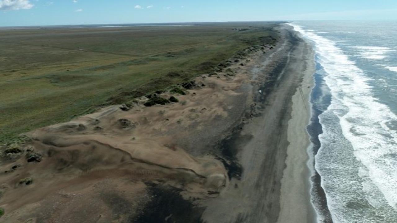 Un equipo de investigadores releva antiguas costas bonaerenses para identificar la presencia de tierras raras, minerales esenciales para la fabricación de vehículos eléctricos, aerogeneradores y otras tecnologías de la transición energética. El proyecto busca generar mapas interactivos que orienten futuras tareas de prospección con criterios ambientales.