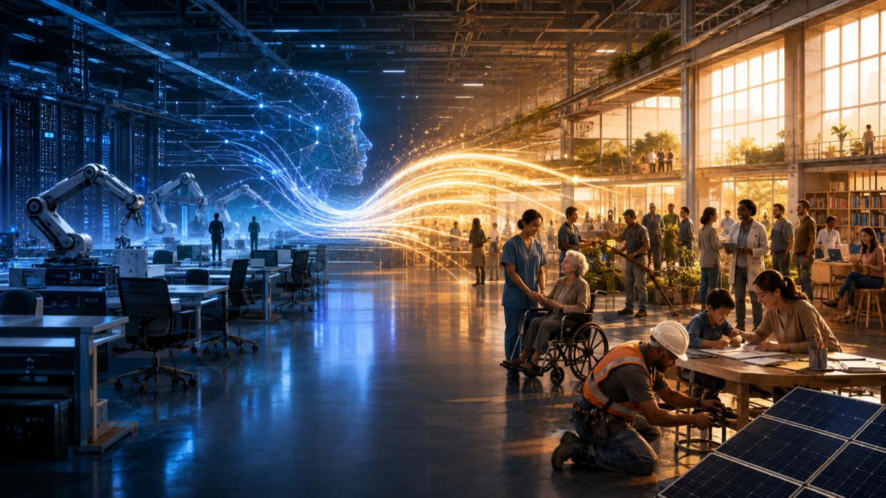 El proyecto propone gravar a las empresas que desarrollan grandes modelos de IA, venden acceso a ellos o los utilizan para reducir personal. La tasa aumentaría cuando crezca el desempleo y toda la recaudación se destinaría a crear puestos de trabajo en servicios públicos, educación, salud, infraestructura y periodismo local.