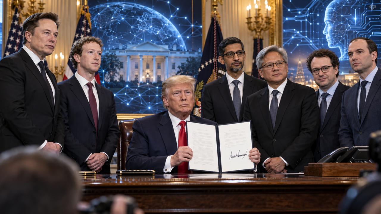 La Casa Blanca reunió a los principales referentes de la industria y consiguió que Google, Meta, Nvidia, Anthropic, OpenAI y xAI suscribieran un compromiso común de seguridad. El documento establece cuatro niveles de control para los modelos de frontera, incorpora auditorías externas y abre la posibilidad de convertir esas reglas voluntarias en legislación.