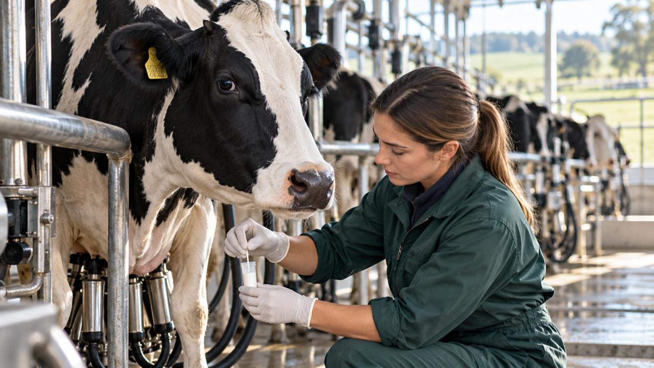 Científicos del CONICET y la Universidad Nacional de Villa María estudian hidrogeles de polímeros naturales y nanopartículas capaces de actuar contra bacterias y estimular las defensas de los bovinos. Los desarrollos siguen en evaluación y apuntan a responder a un problema que afecta la producción lechera y contribuye al uso de antimicrobianos.