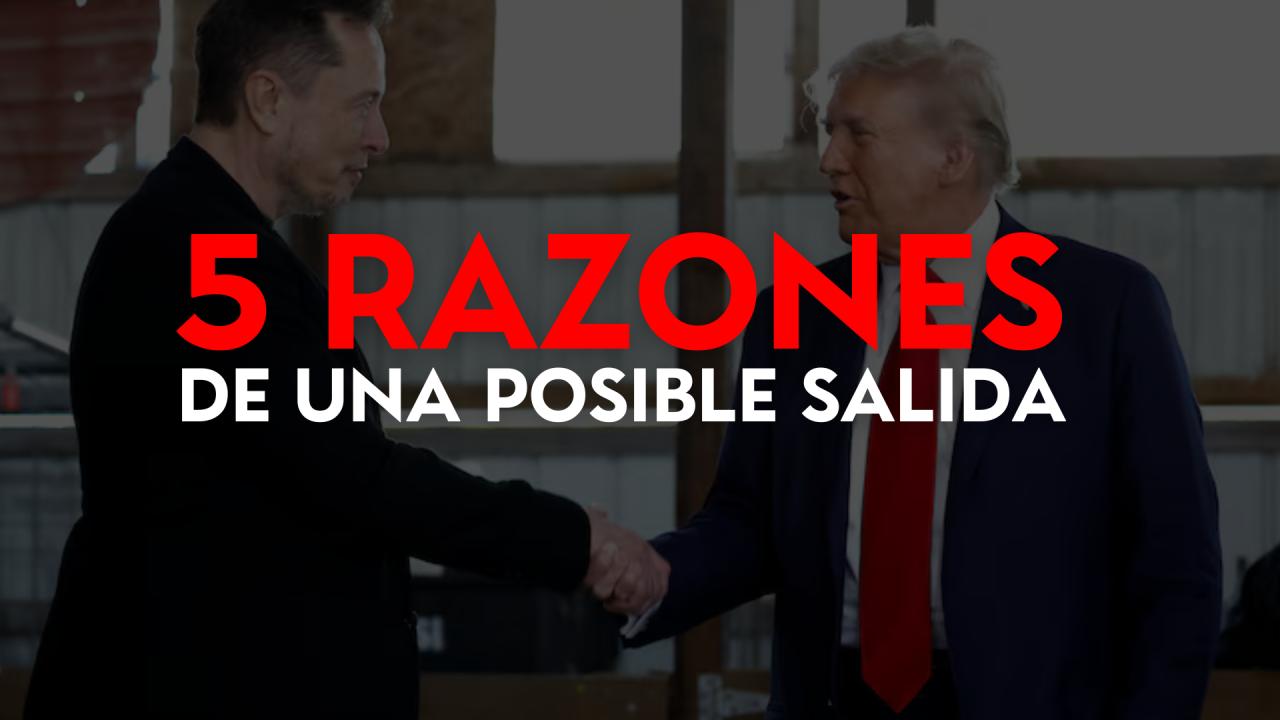 

La participación de Elon Musk como asesor en el llamado Departamento de Eficiencia Gubernamental (DOGE) dentro del gobierno de Donald Trump causó revuelo desde el primer día. Pero ahora, con su salida cada vez más cerca, muchos se preguntan: ¿por qué dar un paso al costado? Acá, cinco razones que apuntan a un factor clave: el daño que esta incursión política está provocando en sus empresas.
