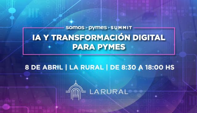 Este martes 8 de abril, La Rural será el epicentro de un evento clave para el futuro de las pequeñas y medianas empresas argentinas: el Somos Pymes Summit – Transformación Digital, un encuentro exclusivo que reunirá a 600 empresarios PyMES con los líderes más influyentes del país en tecnología e innovación. Organizado por Somos Pymes, el summit se propone brindar herramientas prácticas, soluciones innovadoras y experiencias reales para que las PyMES enfrenten los desafíos de la era digital y aprovechen al máximo el potencial de la Inteligencia Artificial (IA).

