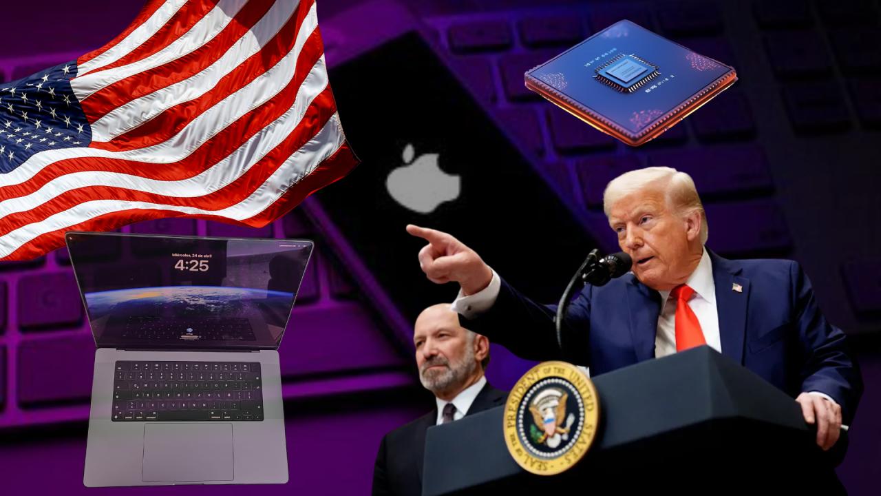 El presidente de Estados Unidos, Donald Trump, ha decidido eximir a los teléfonos, computadoras y chips de las tarifas impuestas en el marco de su política comercial. Según un informe de CNBC, esta medida busca aliviar el impacto en empresas tecnológicas clave como Apple y Dell, que dependen de componentes importados para su producción.