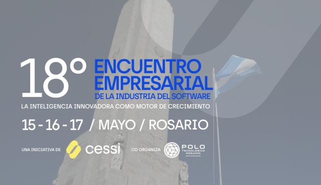 Del 15 al 17 de mayo, la ciudad de Rosario será el epicentro de la innovación tecnológica con la celebración del 18º Encuentro Empresarial de la Industria del Software, organizado por la Cámara de la Industria Argentina del Software (CESSI). 