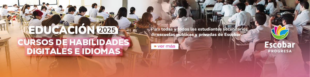 Publicidad Escobar Progresa