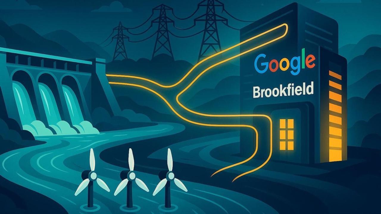 Google anunció ayer un acuerdo pionero de 20 años por valor de 3 mil millones de dólares con Brookfield Asset Management, marcando el mayor convenio corporativo de compra de energía hidroeléctrica en la historia. 