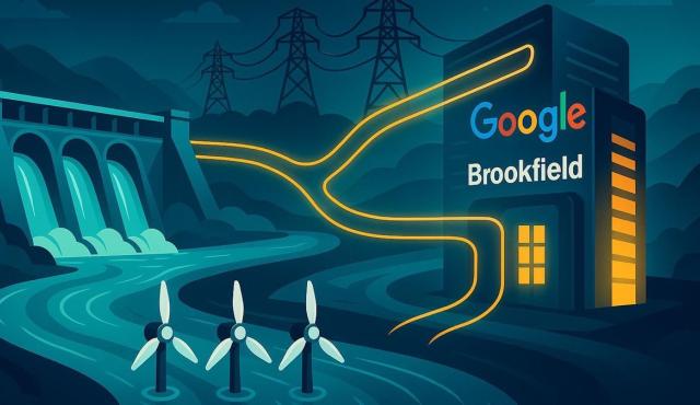 Google anunció ayer un acuerdo pionero de 20 años por valor de 3 mil millones de dólares con Brookfield Asset Management, marcando el mayor convenio corporativo de compra de energía hidroeléctrica en la historia. 