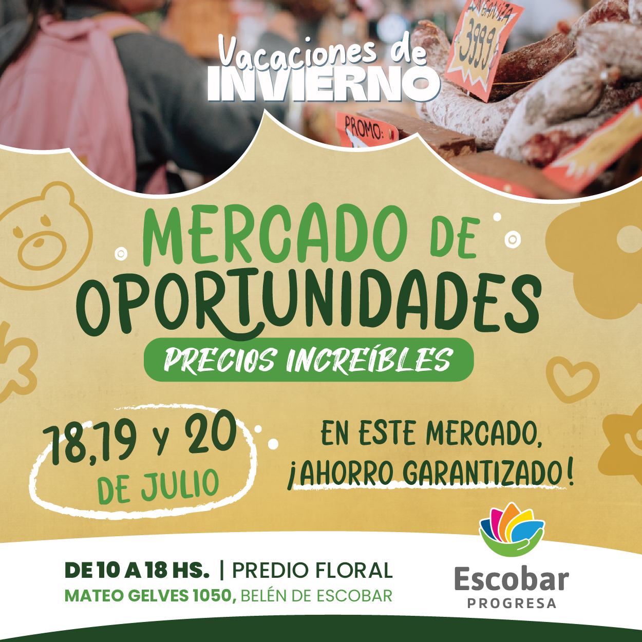 Publicidad Escobar Mercado de oportunidades