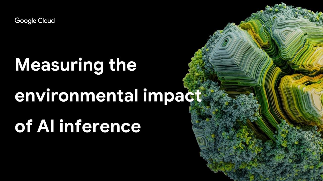 Google realizó un detallado informe sobre el consumo de energía de la IA y su esfuerzo por reducir el coste ambiental.