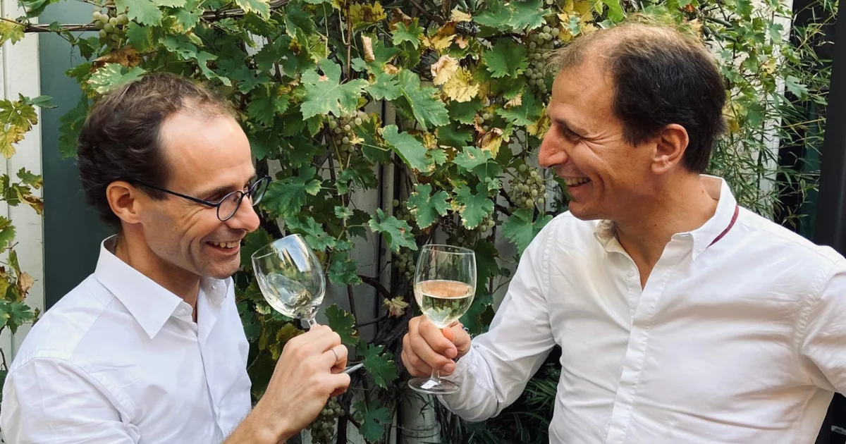  Sébastien y Fabien, fundadores de Moderato. 