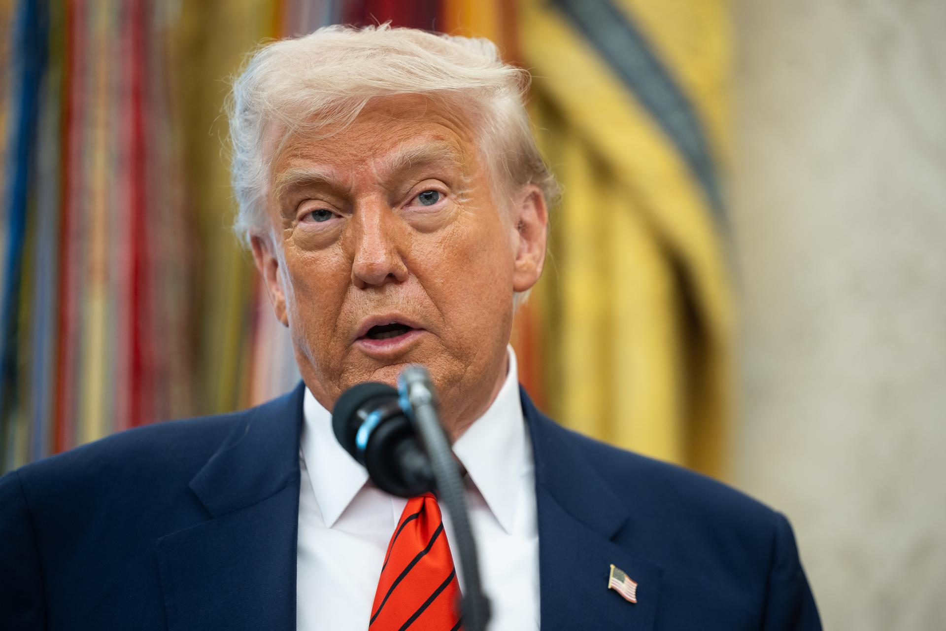 Presidente de lois Estados Unidos, Donald Trump.