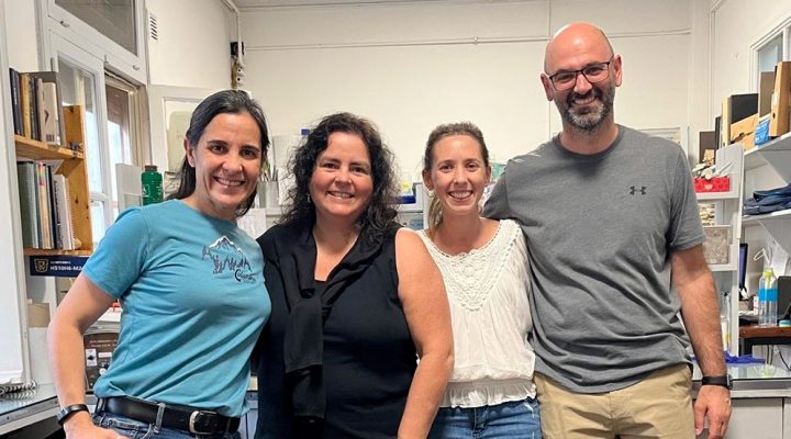 Yanina Ditamo, Leticia Peris, Agustina Zorginotti y Gast&oacute;n Bisig.