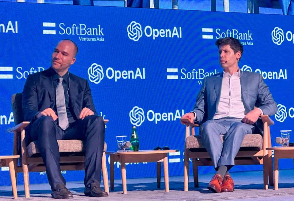Greg Brockman y Sam Altman (Open AI)