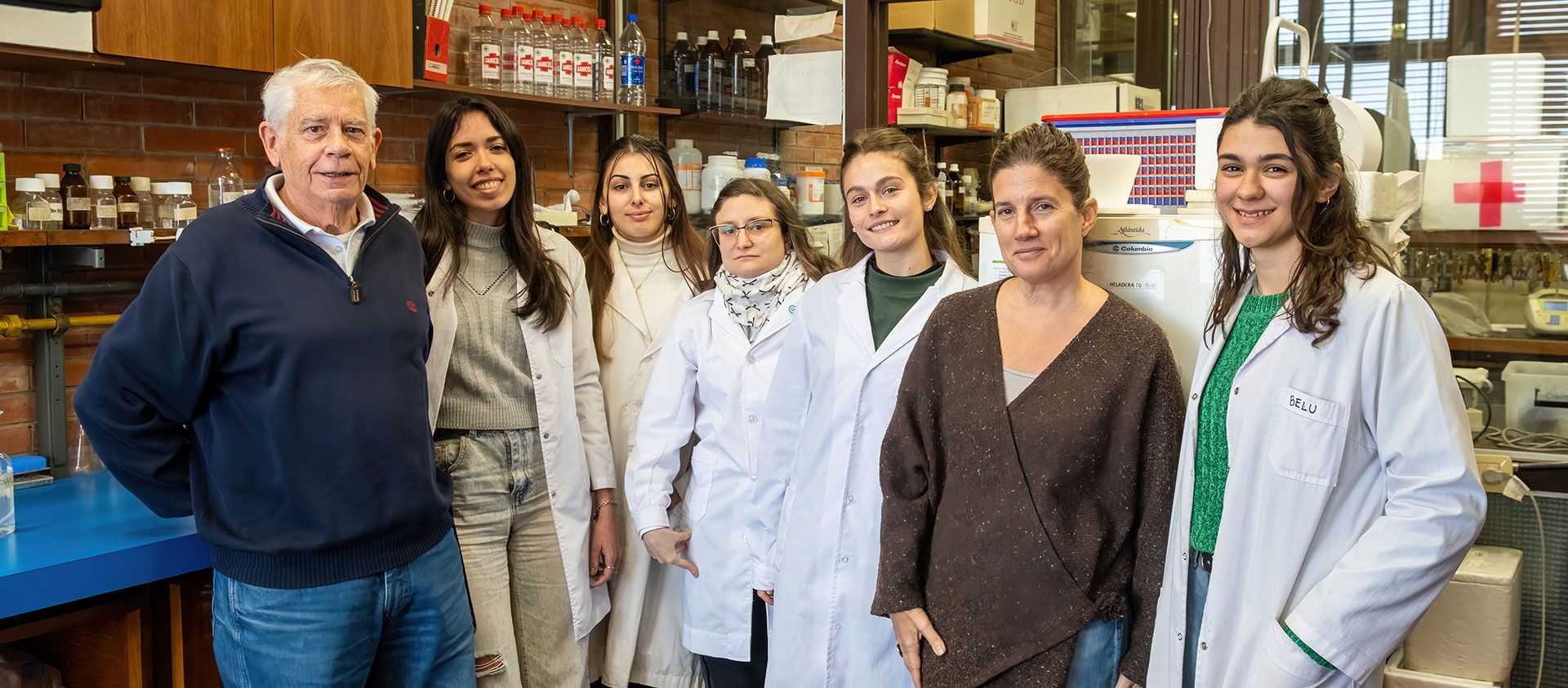 Eduardo Cánepa y el equipo de investigadoras del Laboratorio de Neuroepigenética y adversidades tempranas y del Hospital Elizalde.