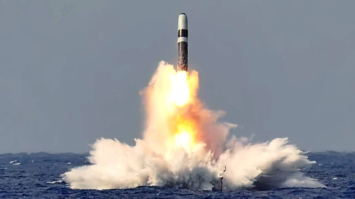 Misil submarino Trident II D5