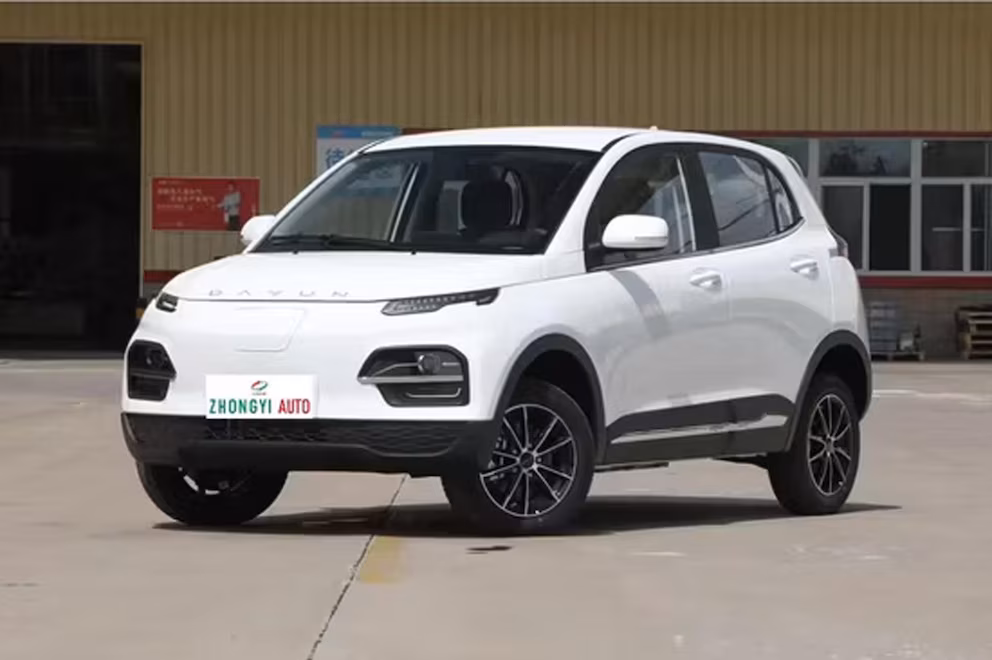 DAYUN Yuehu: Vehículo urbano eléctrico con diseño minimalista y autonomía básica.