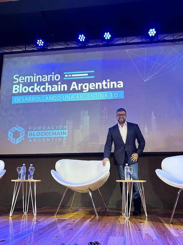 Roberto Rojas, CEO de la Fundaci&oacute;n Blockchain Argentina.